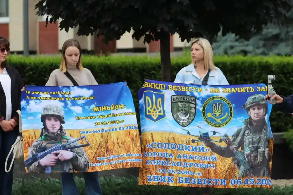 В Уманській громаді в День Незалежності провели акцію на підтримку зниклих безвісти та полонених