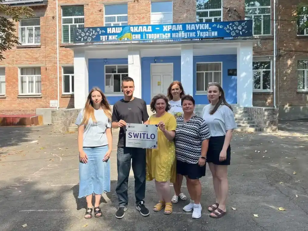 Уманський ліцей №1 отримав відзнаку від Британської Ради за участь у проєкті SWITLO