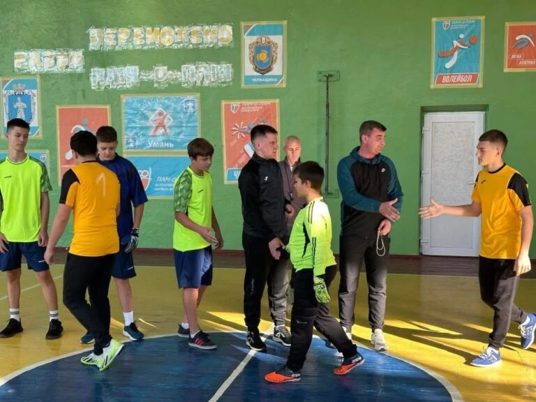 В Умані розпочався територіальний етап шкільних футбольних ліг