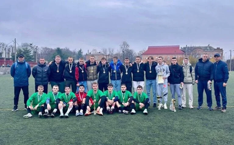 Студентська збірна УДПУ здобула перше місце на чемпіонаті Умані з футболу
