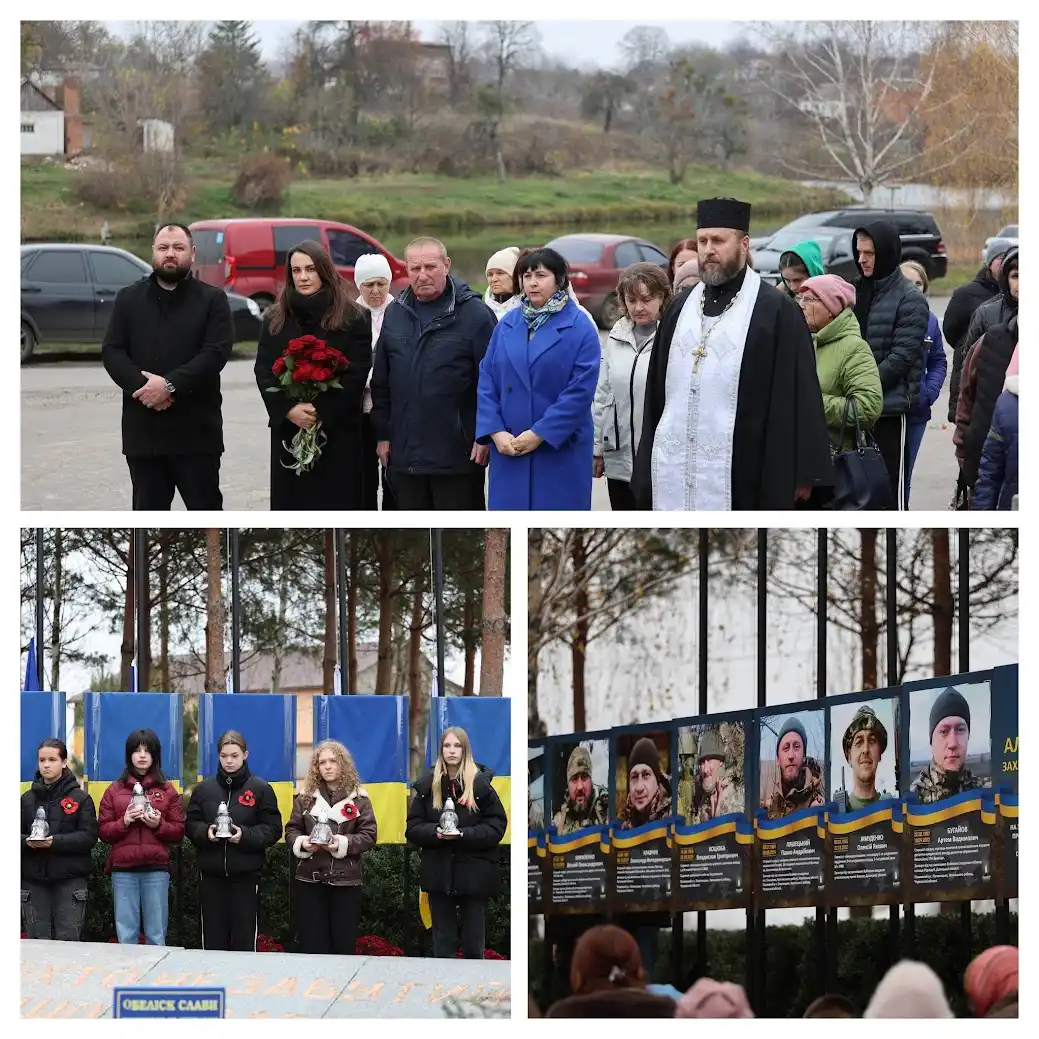 У Полянецькому відкрили Алею Слави «Воїни світла»