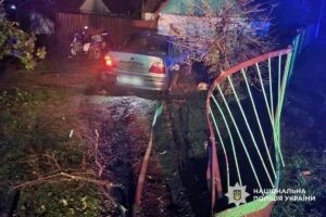 У Колодистому нетверезий водій наїхав на жінку на подвір’ї