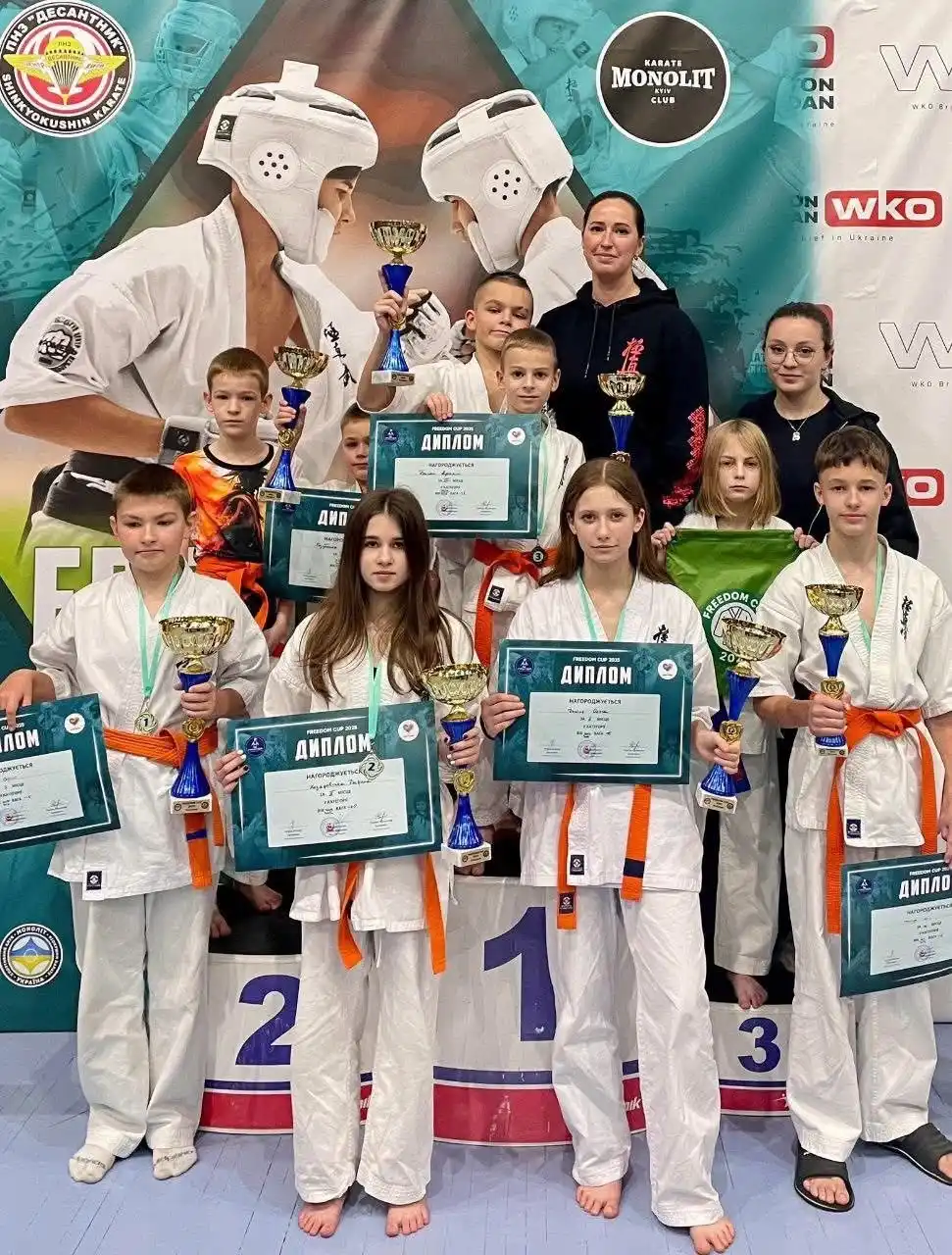 Уманські спортсмени OKINAWA DOJO блискуче виступили на Freedom Cup у Києві