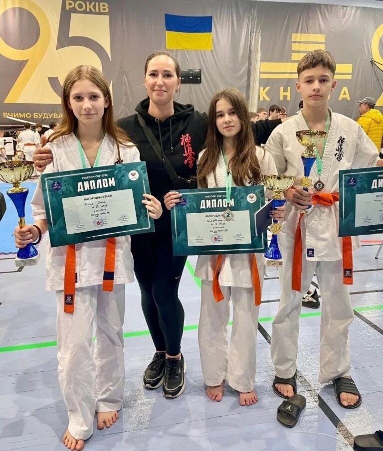Уманські спортсмени OKINAWA DOJO блискуче виступили на Freedom Cup у Києві