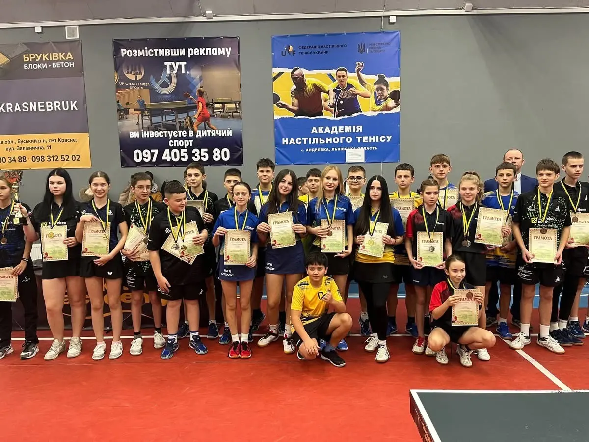 Монастирищенський тенісист здобув бронзу на чемпіонаті України