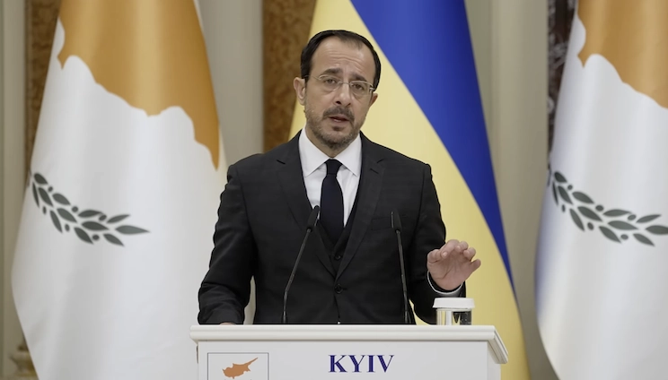 Президент Кіпру в Києві: мир має ґрунтуватися на повазі до суверенітету України