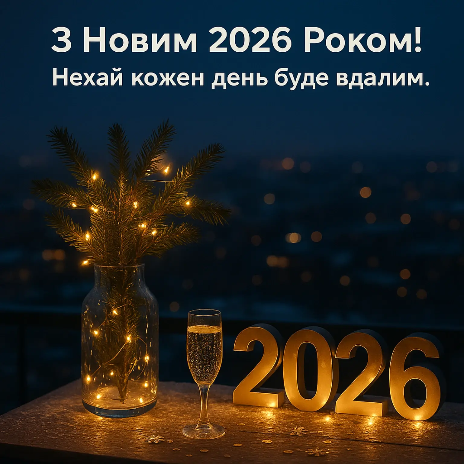 Найкращі привітання з новим роком 2026