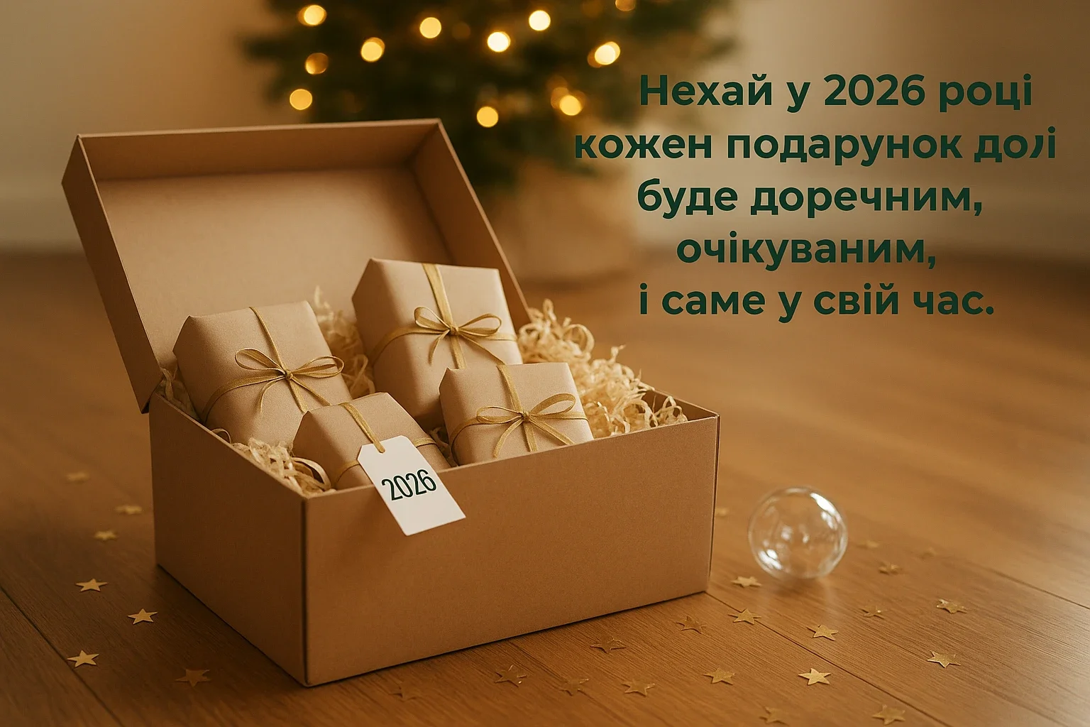 Найкращі привітання з новим роком 2026