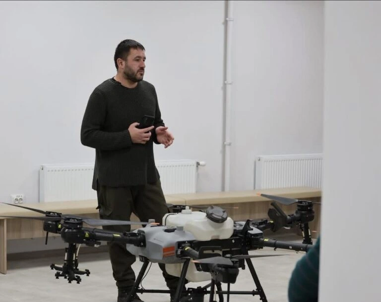 Агродрони допоможуть ветеранам: у Умані стартувало навчання для захисників