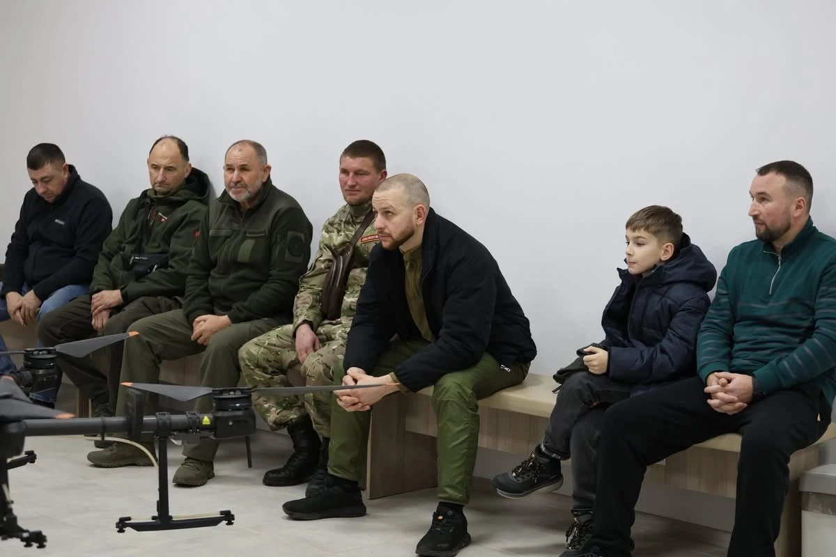 Агродрони допоможуть ветеранам: у Умані стартувало навчання для захисників