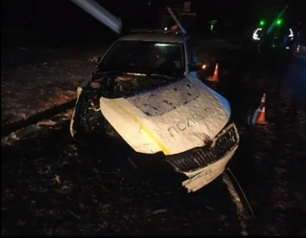 Черкаський поліцейський потрапив у ДТП на службовій автівці