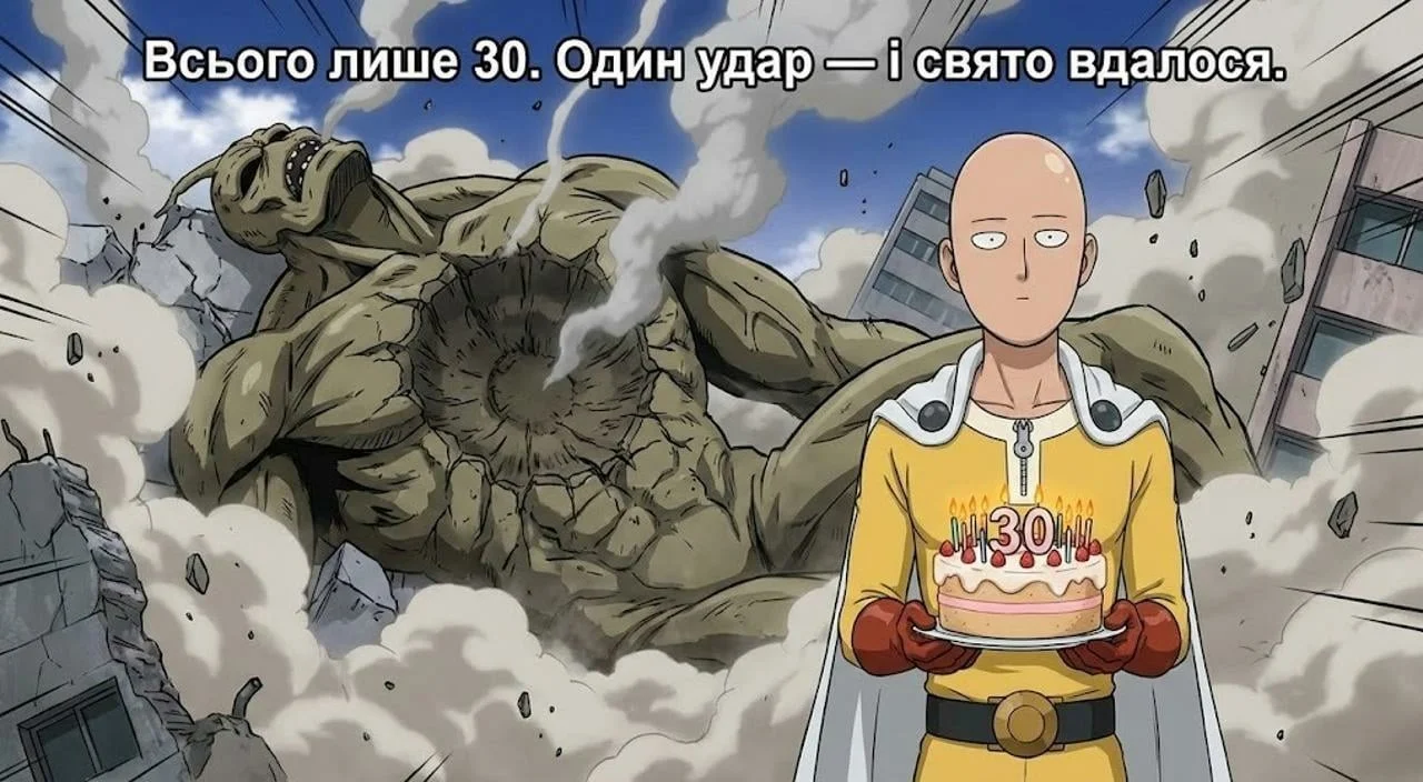 Привітання чоловіку з ювілеєм на 30 років