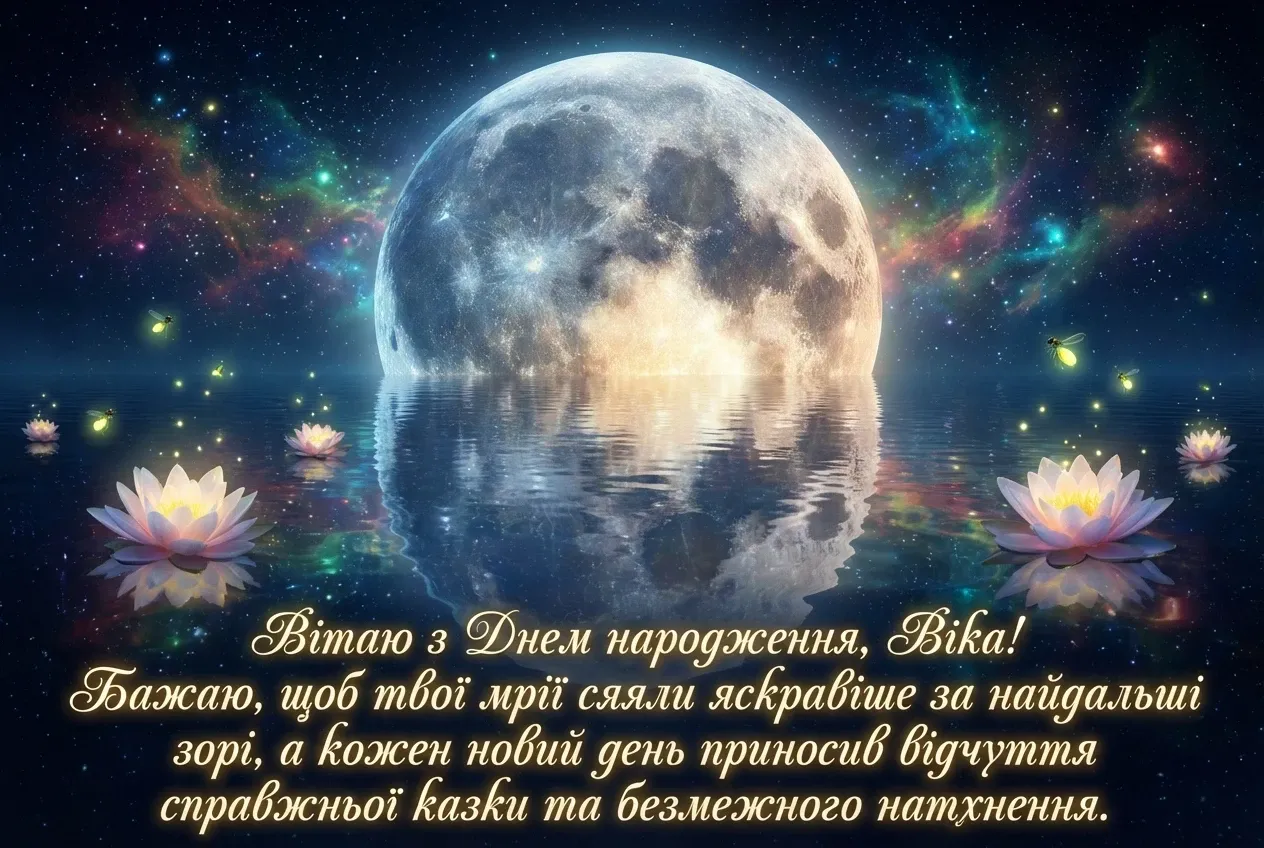 з днем народження віка картинки