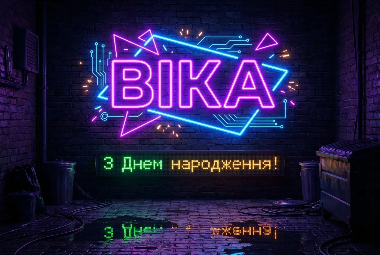 з днем народження віка картинки