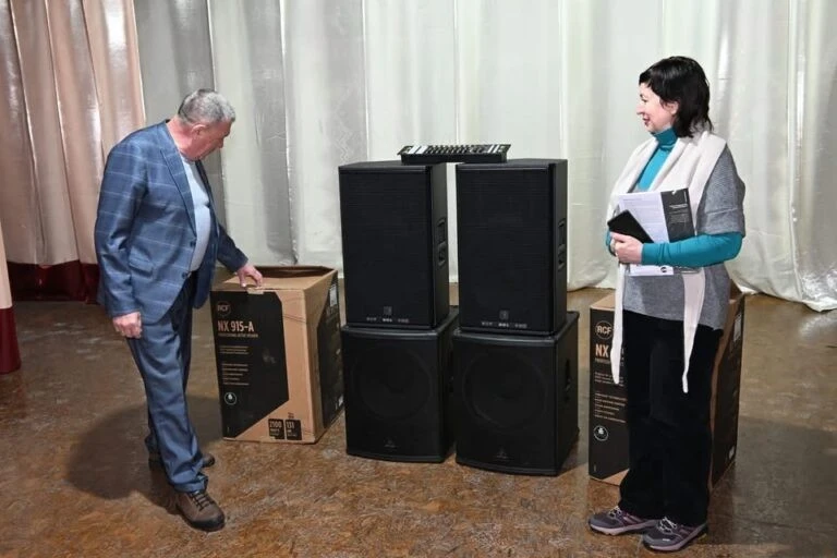 Монастирищенський будинок культури отримав сучасну аудіосистему