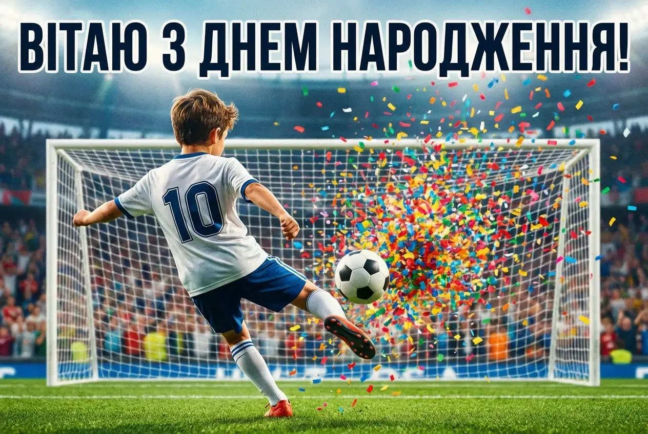 з днем народження 10 років