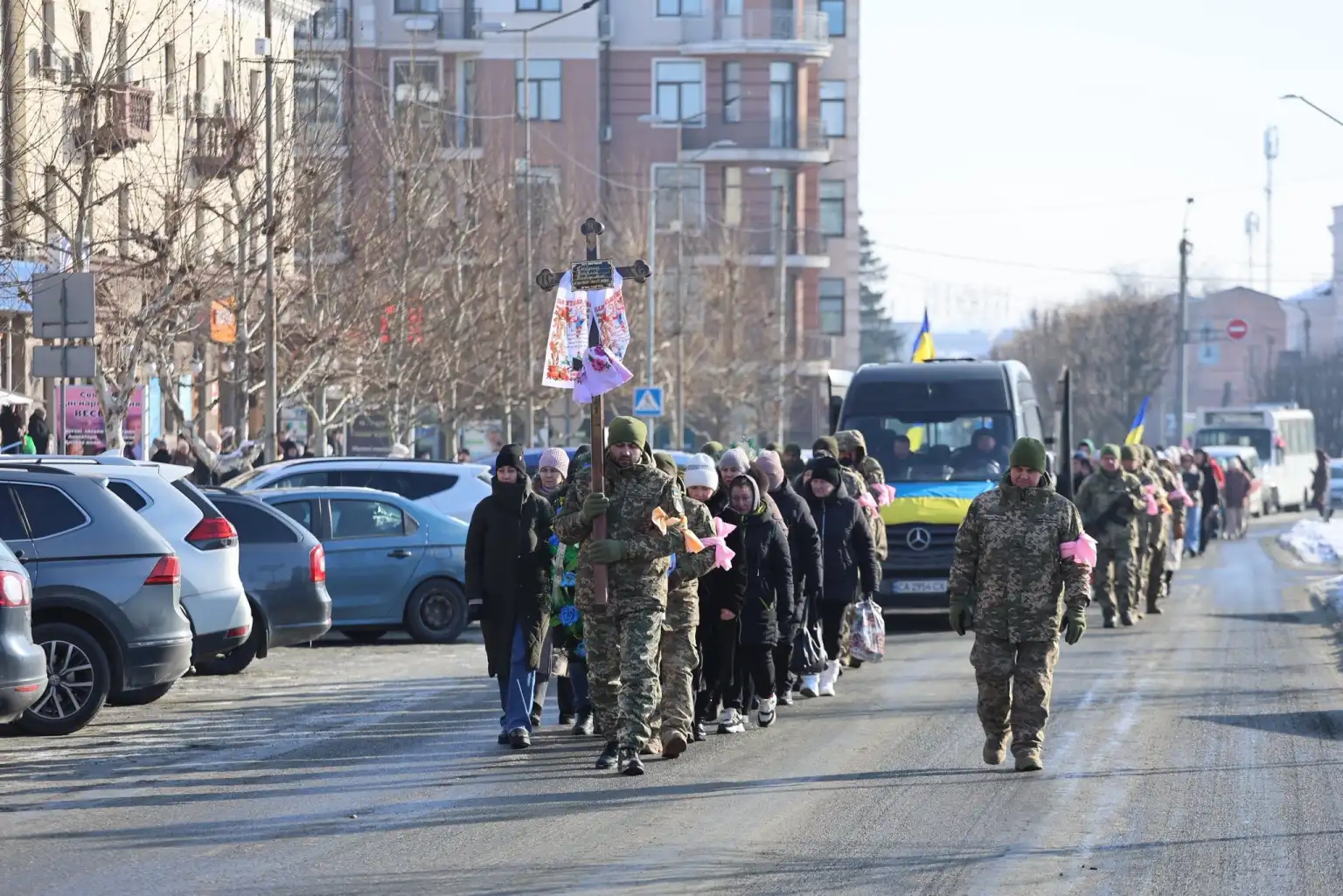 Остання дорога додому: Умань попрощалася із захисником Віталієм Дейдишем