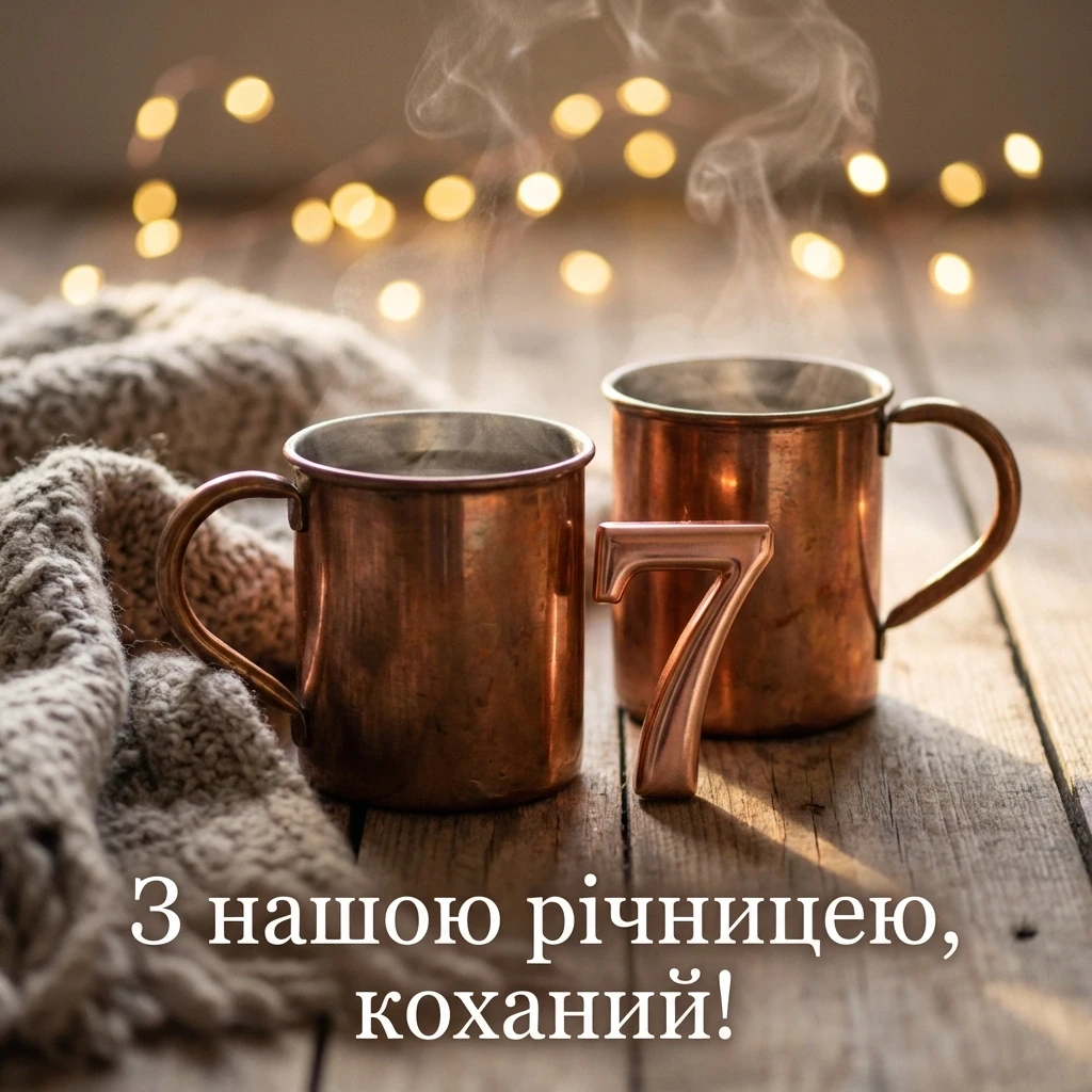 7 років весілля привітання чоловікові