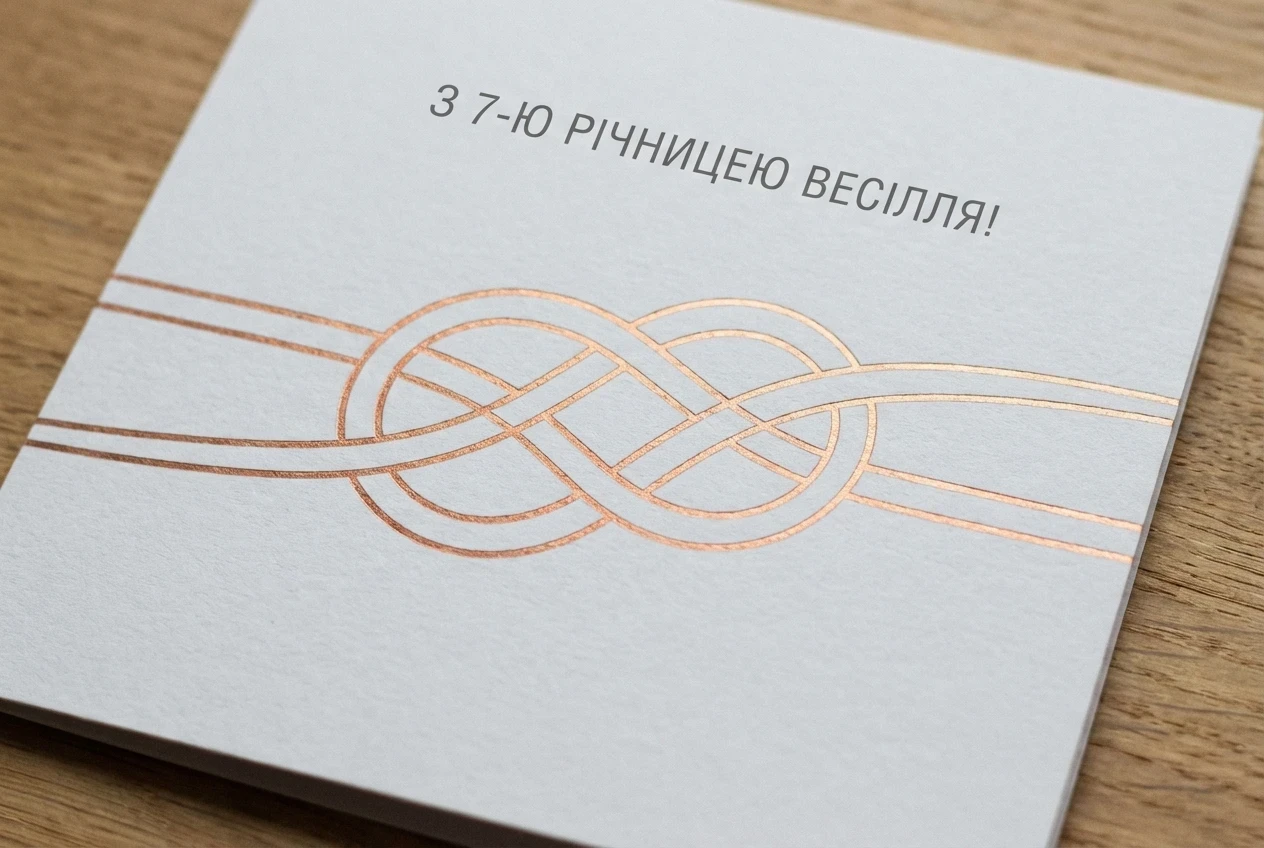 7 років весілля привітання чоловікові