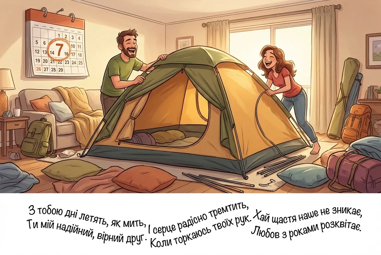 7 років весілля привітання чоловікові