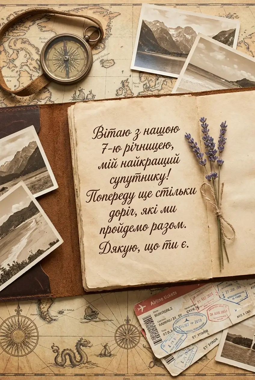 7 років весілля привітання чоловікові
