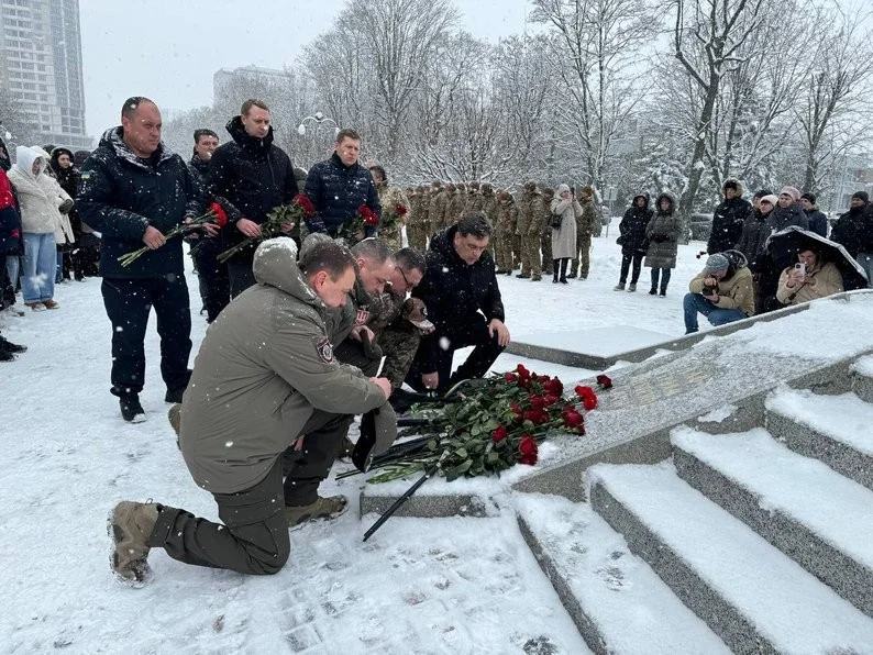 «Ми стояли за право вибору»: у Черкасах відбулися заходи до Дня Героїв Небесної Сотні