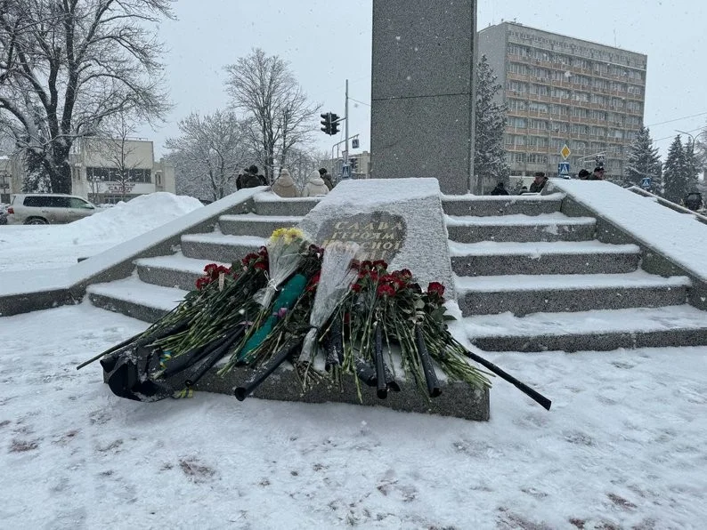 «Ми стояли за право вибору»: у Черкасах відбулися заходи до Дня Героїв Небесної Сотні