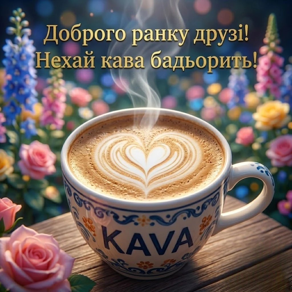 Доброго ранку, друзі: душевні побажання та найкращі картинки для гарного настрою