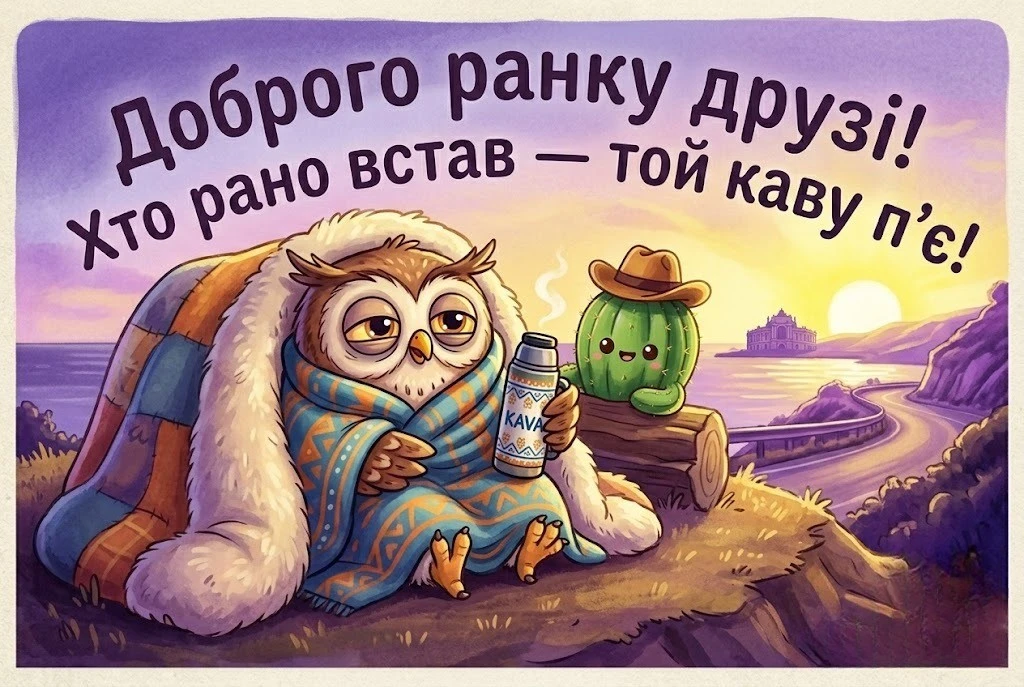 Доброго ранку, друзі: душевні побажання та найкращі картинки для гарного настрою