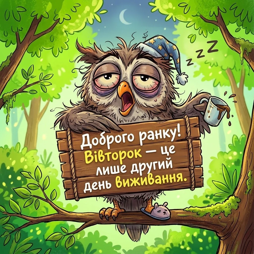 Повідомлення Gemini Доброго ранку вівторка: найкращі картинки українською мовою для гарного настрою та натхнення