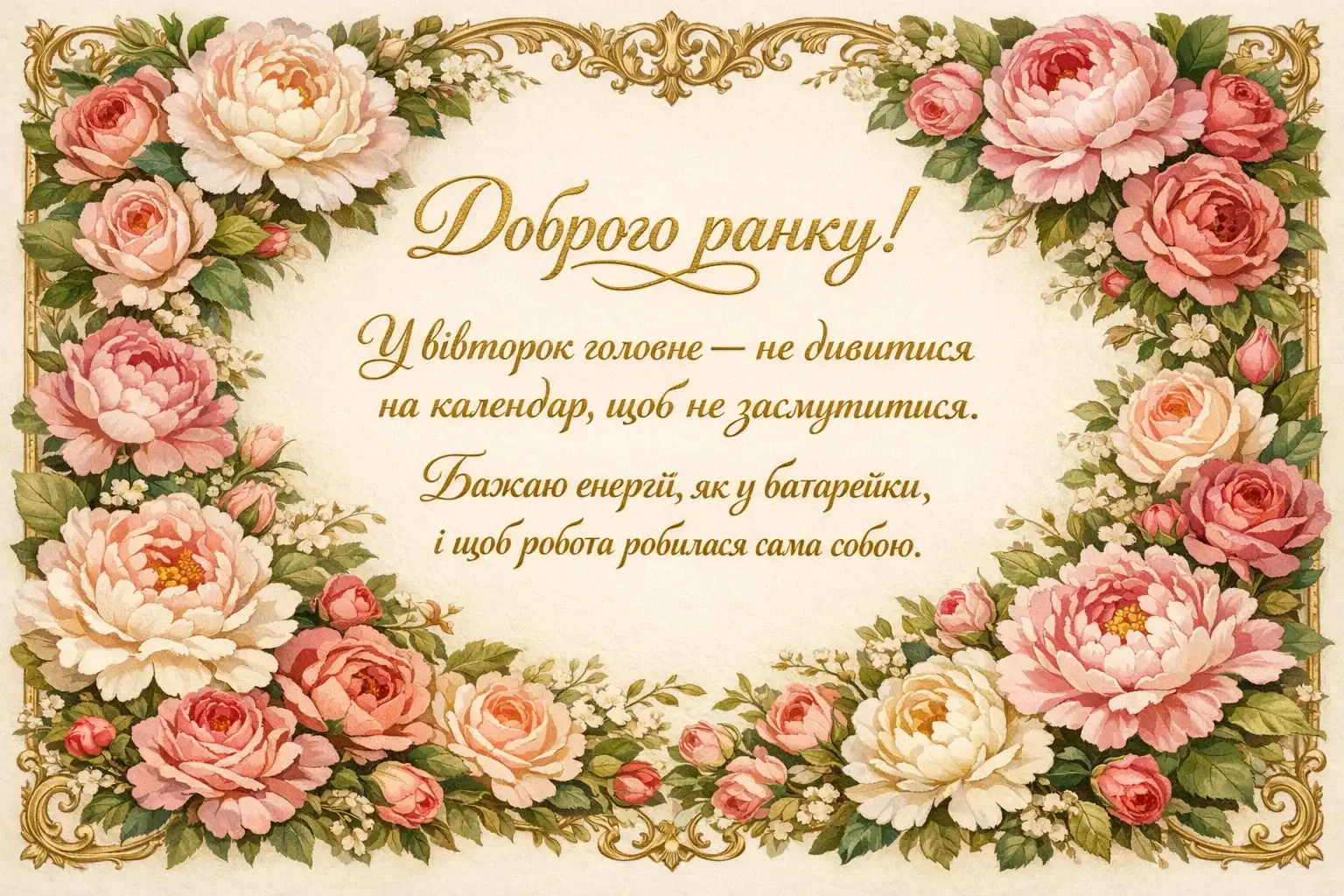 Повідомлення Gemini Доброго ранку вівторка: найкращі картинки українською мовою для гарного настрою та натхнення