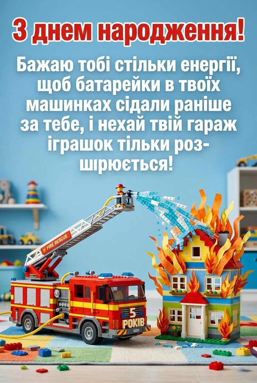 З днем народження, 5 років! Найкращі вітання для маленького героя