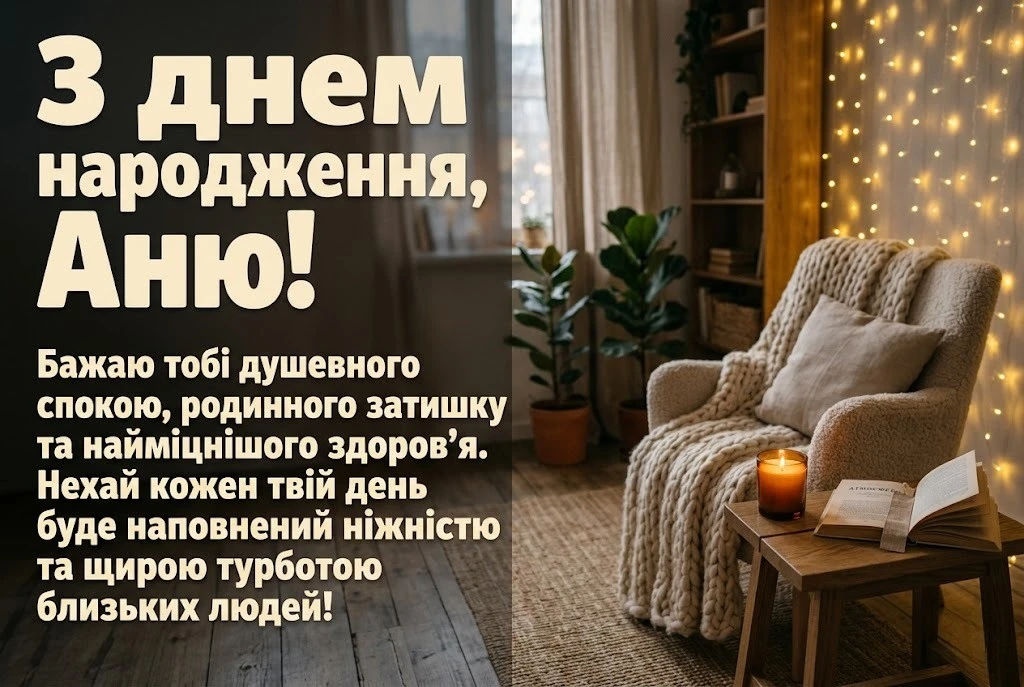 З днем народження, Аню! Збірка щирих та зворушливих побажань