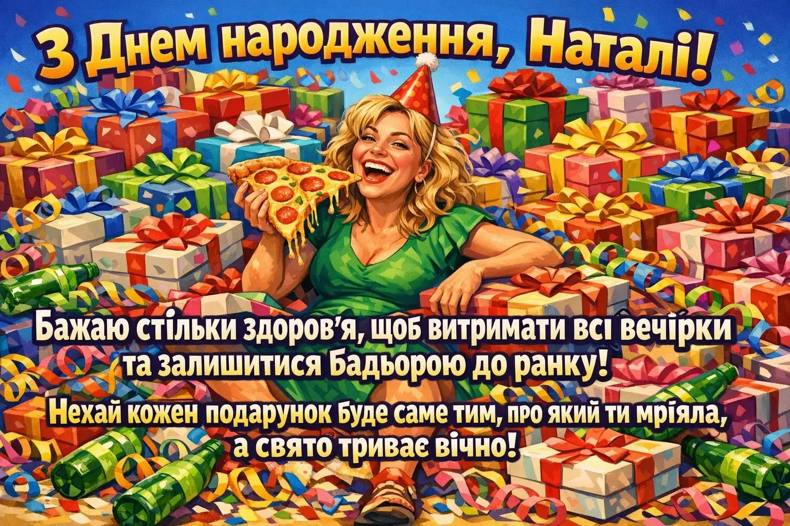 Оригінальні вітання для Наталії: від душі та з любов’ю