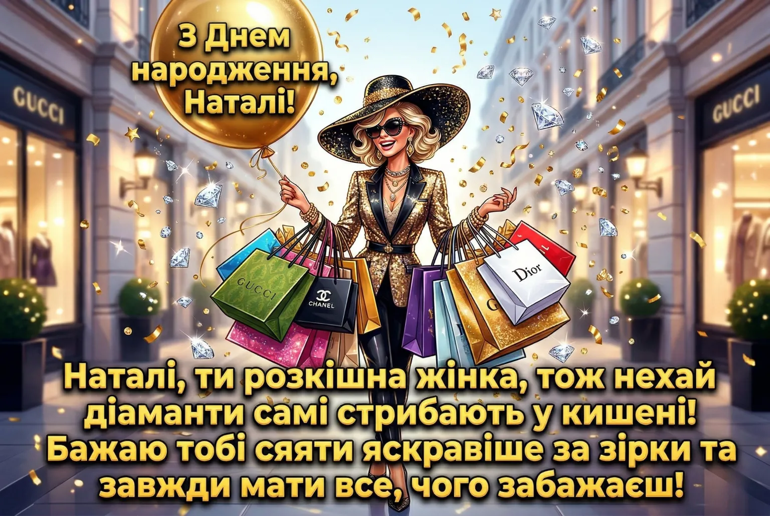 Оригінальні вітання для Наталії: від душі та з любов’ю