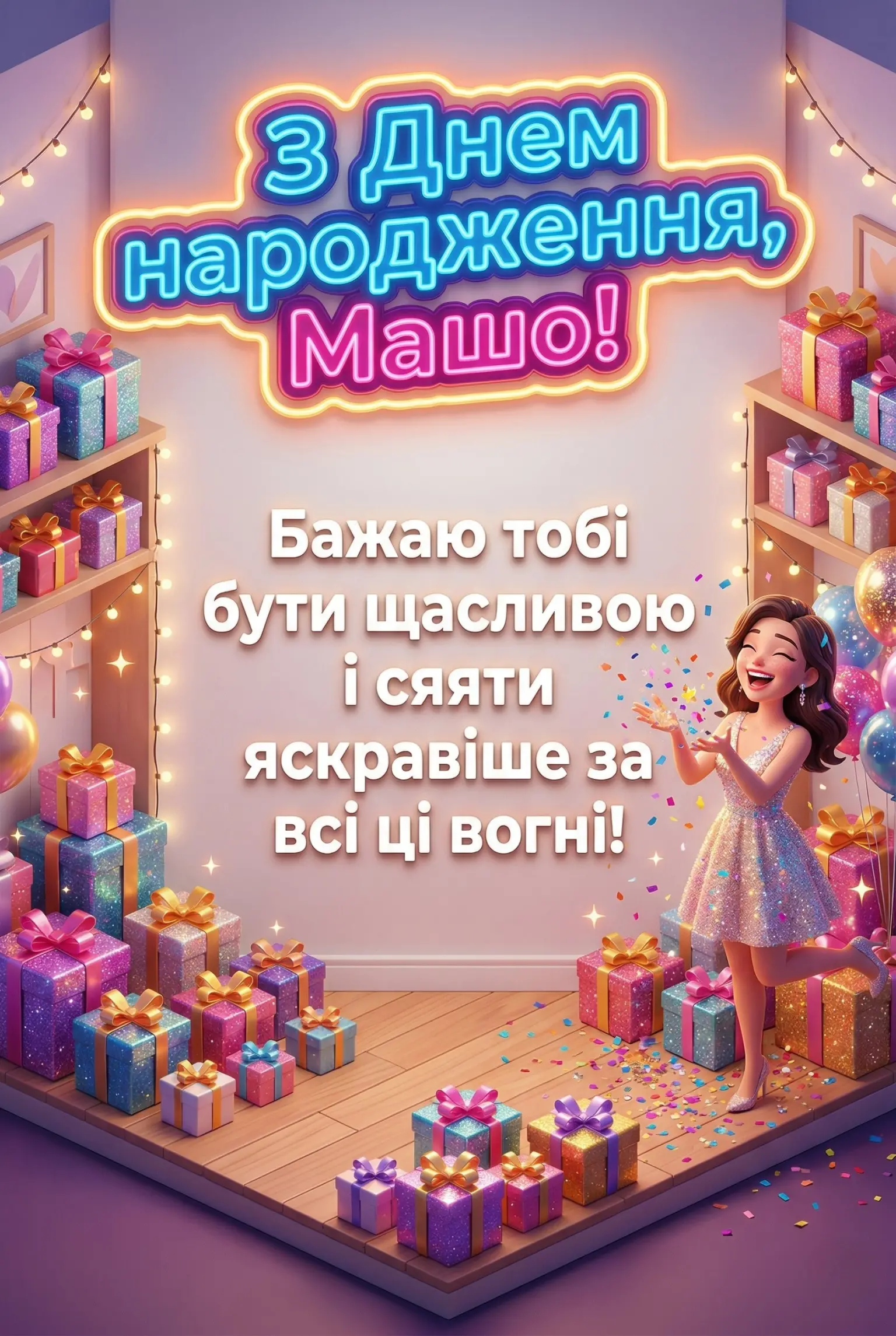 Красиві привітання для Маші: щирість у кожному рядку