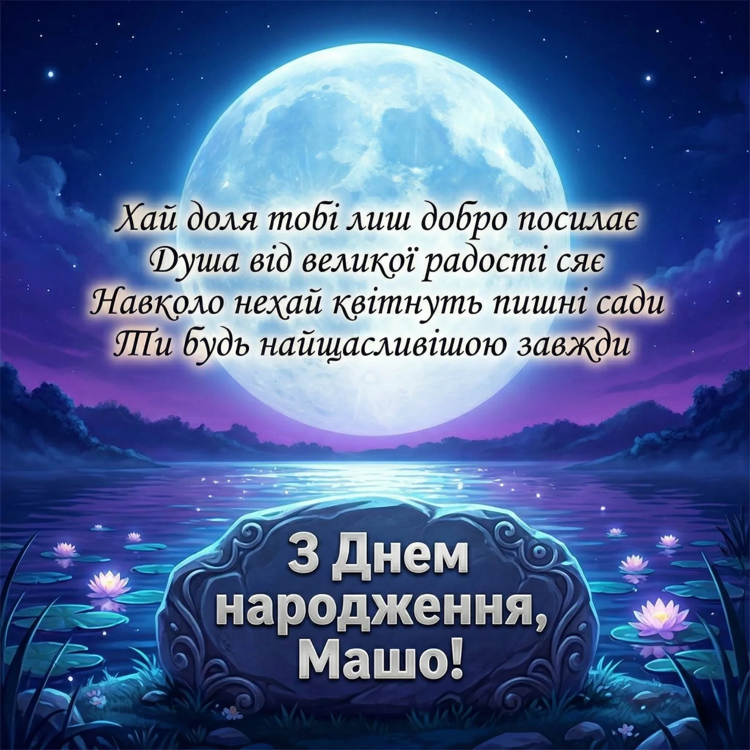 Красиві привітання для Маші: щирість у кожному рядку
