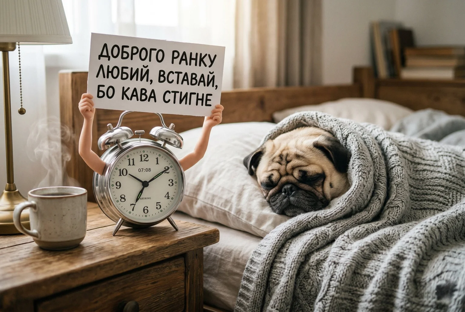 Коханий, доброго ранку, любий: душевні картинки та найкращі листівки для гарного дня