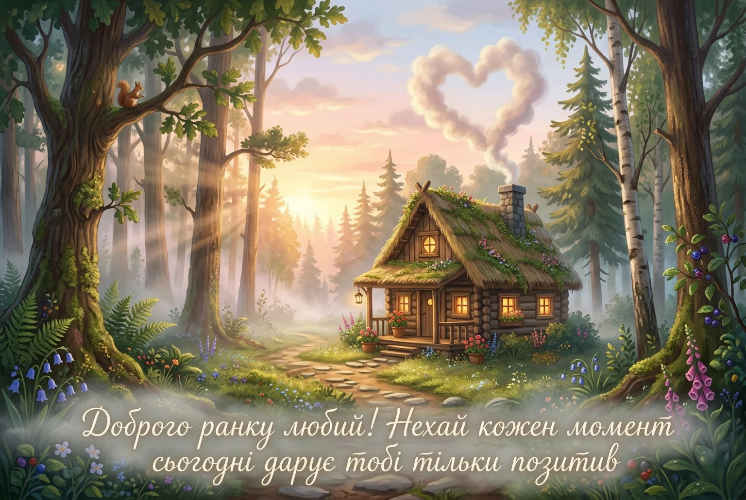 Коханий, доброго ранку, любий: душевні картинки та найкращі листівки для гарного дня