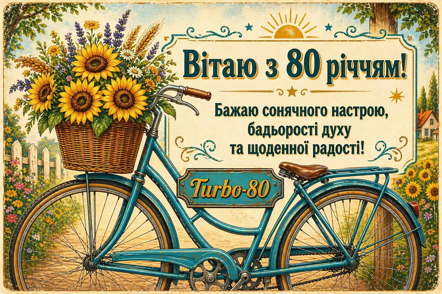 Як привітати з 80-річчям: картинки, вірші та проза для ювілярів