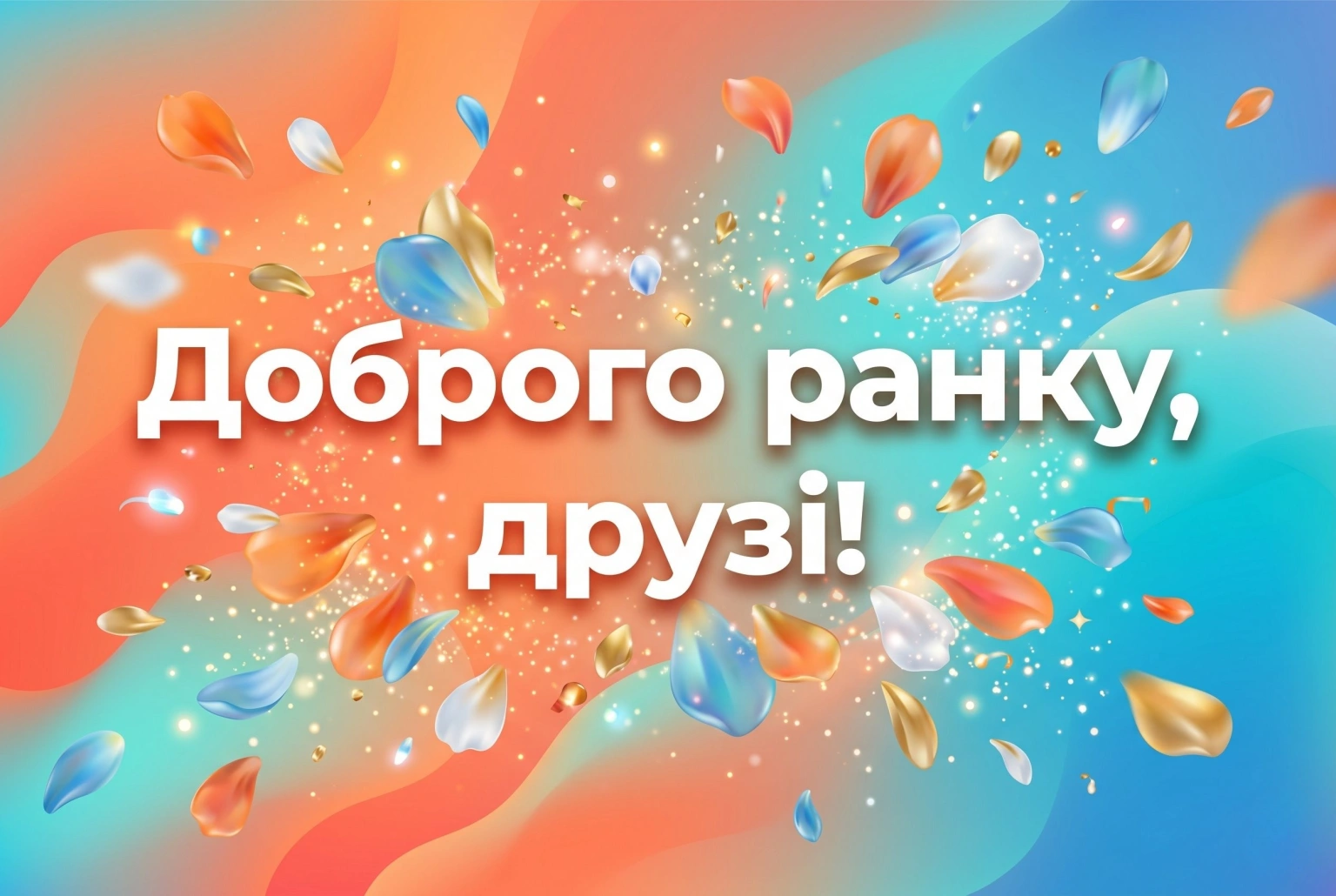 Доброго ранку, друзі та найкращі картинки з душевними побажаннями для гарного дня