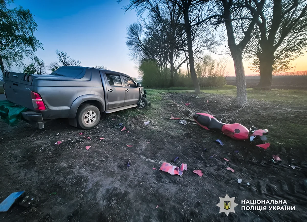 Трагедія під Уманню: маневр мотоцикліста призвів до летальних наслідків