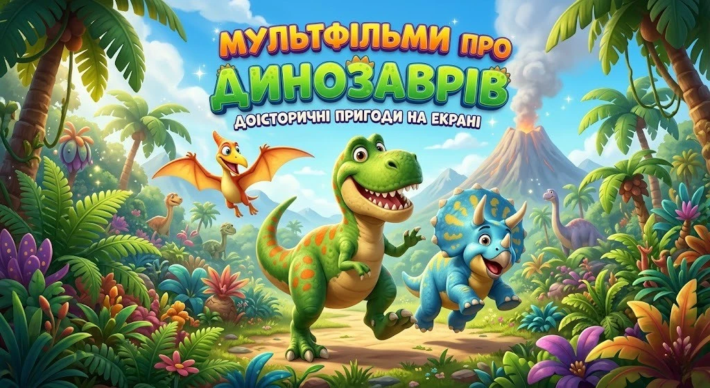 Найкращі мультфільми про динозаврів з різних куточків світу
