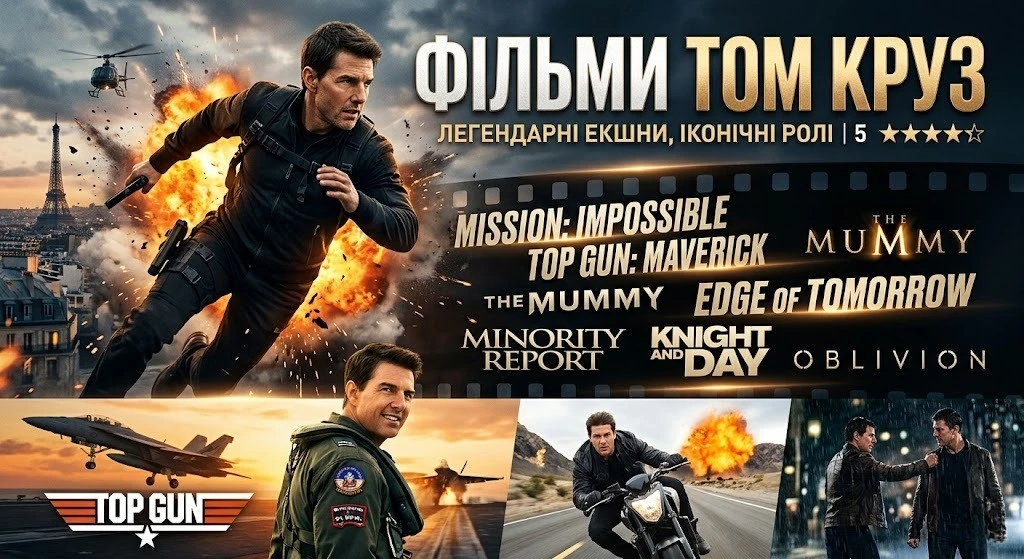 Найкращі фільми Тома Круза