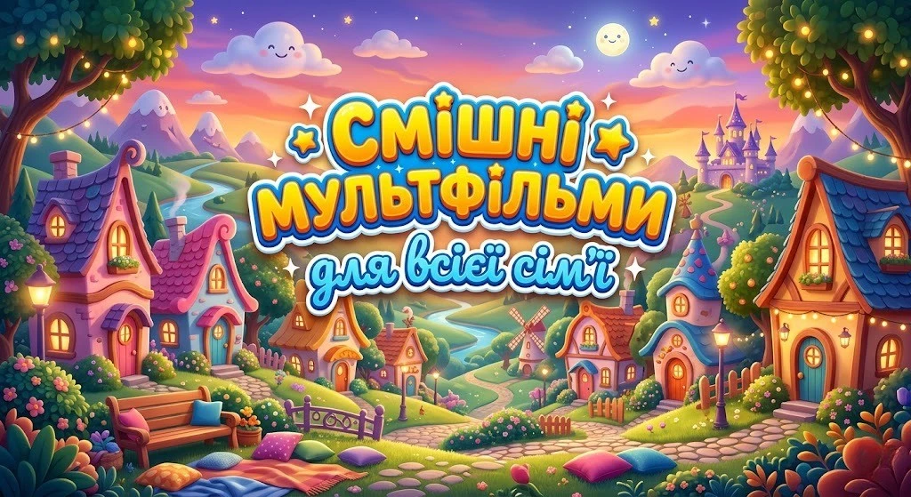 Смішні мультфільми для всієї сім’ї: кращий вибір