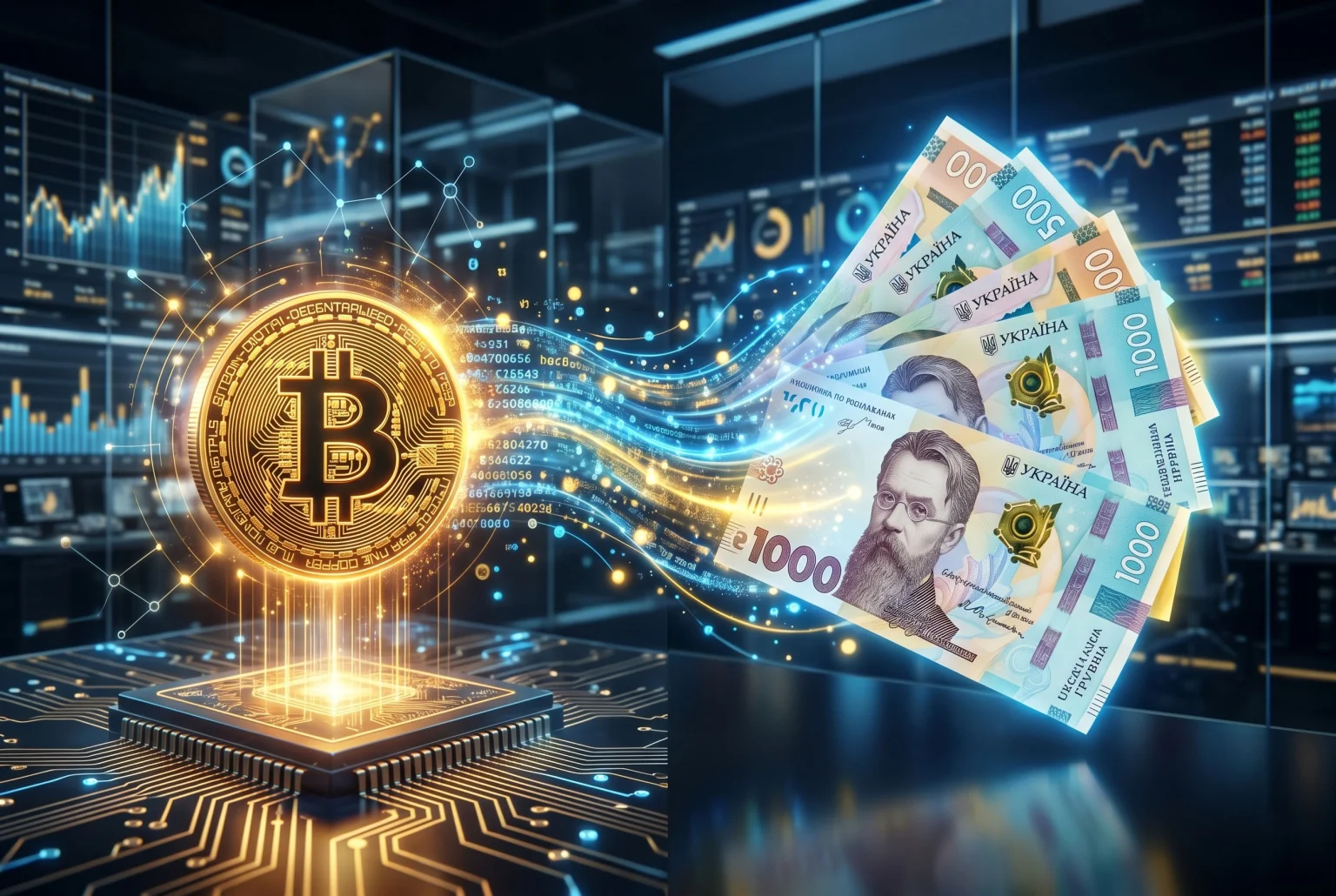 Як обміняти Bitcoin (BTC) на українські гривні (UAH) є законним?